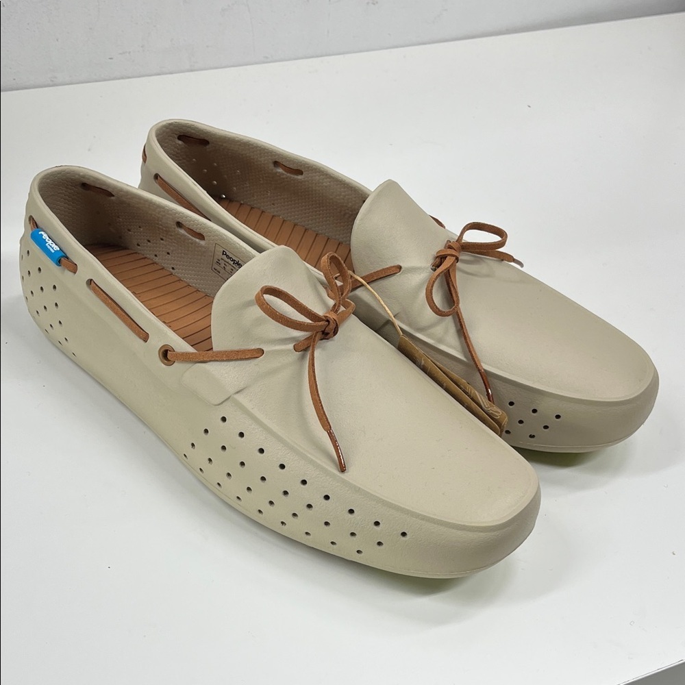 NWT People Men's Senna Loafer in Beige Size 12